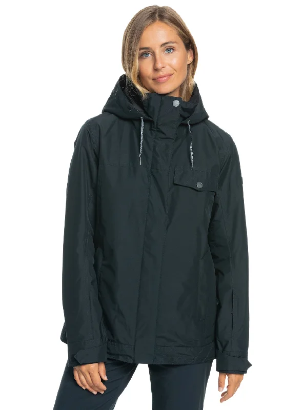 Chic Women's Clothing for Date Nights Billie Technical Snow Jacket - True Black