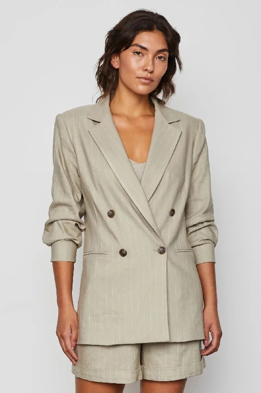 Women's Luxury Apparel Brian Jacket in Driftwood