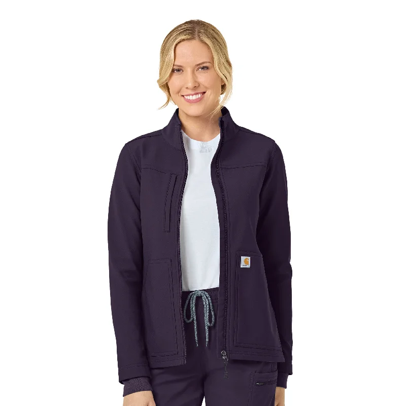 Clothing Sale Carhartt Rugged Flex Women's Bonded Fleece Jacket - Black Plum