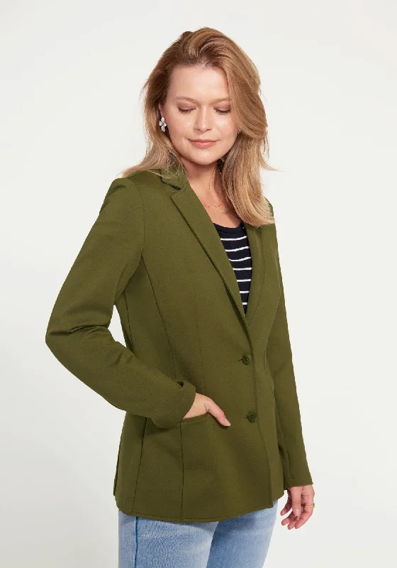 Sale Clearance Classic Blazer (Dark Olive)