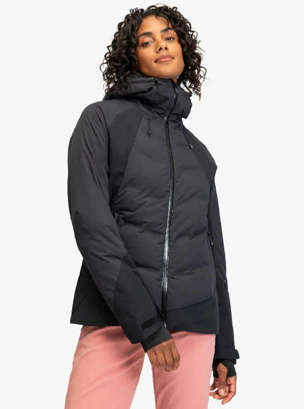 Trendy Fashion For Women Dusk Technical Snow Jacket - True Black