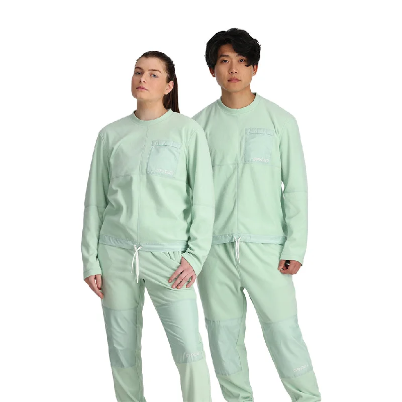 Fashion-forward Women's Wear Unisex Lounge Crew - Wintergreen