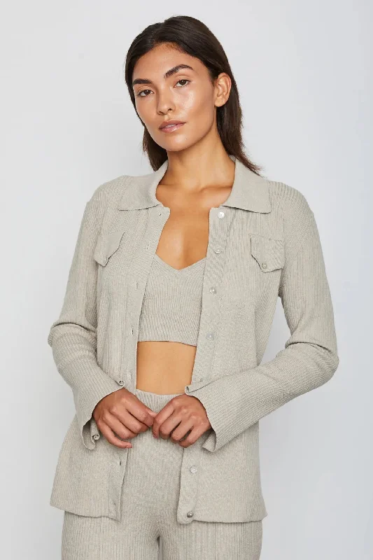 Women's Wedding Apparel Maila Jacket in Linen