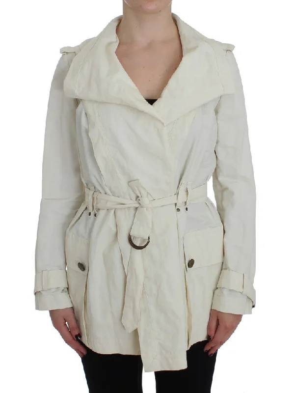 Latest Trends PLEIN SUD  Trench Coat Women's Jacket