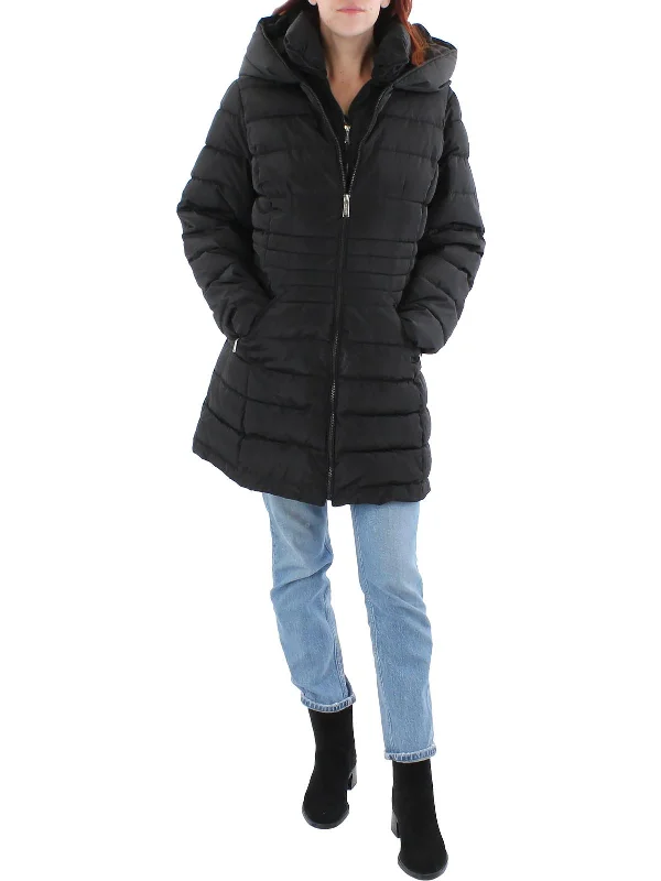 Casual Women's Clothing Plus Womens Quilted Cold Weather Long Coat