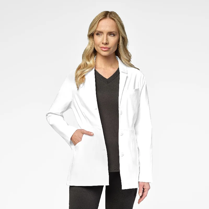 Flash Sale Or Flash Sales Slate Women's 28 Inch Doctors Coat - White