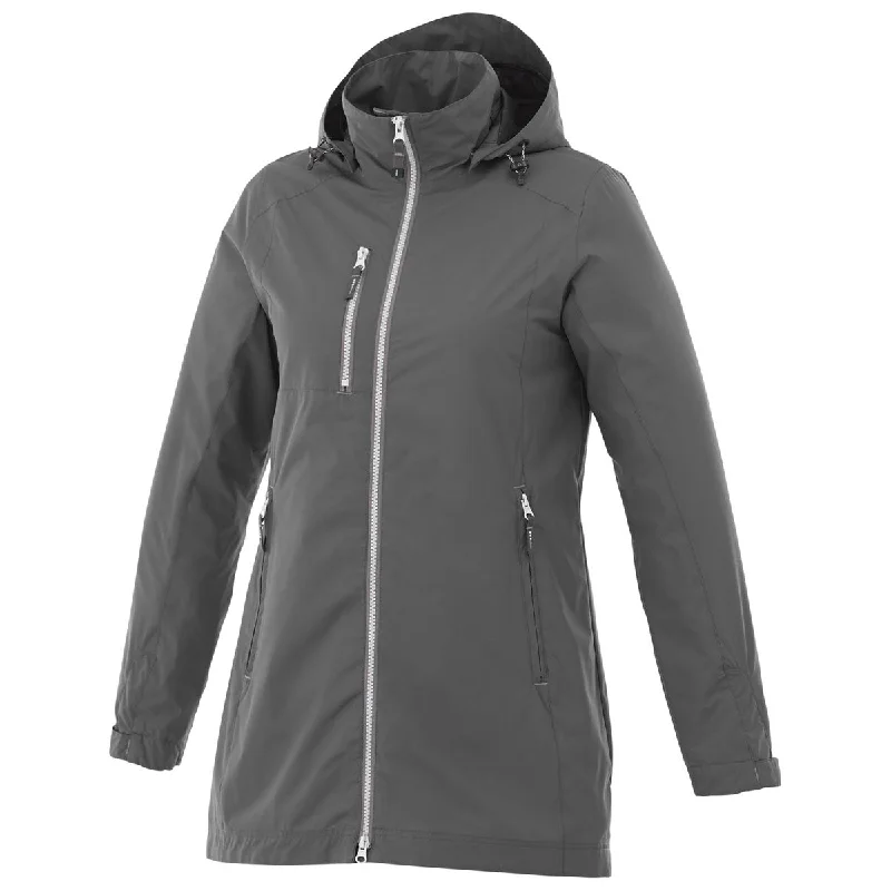 Weekend Sale Elevate Women's Grey Storm Ansel Jacket