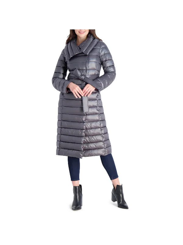 Women's Comfy Attire For Lounging Womens Quilted Long Puffer Jacket