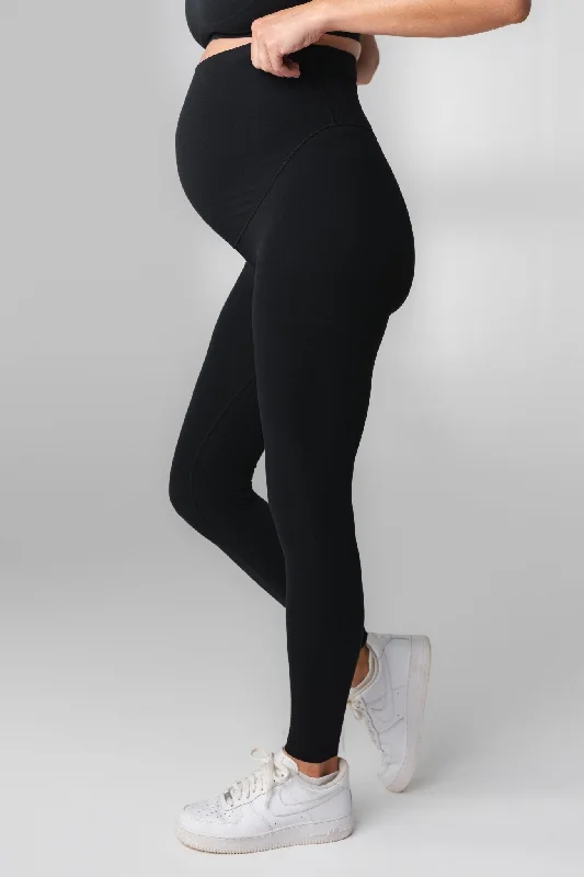 Women's Everyday Apparel Cloud II™ Maternity Pant - Midnight - With Front Seam