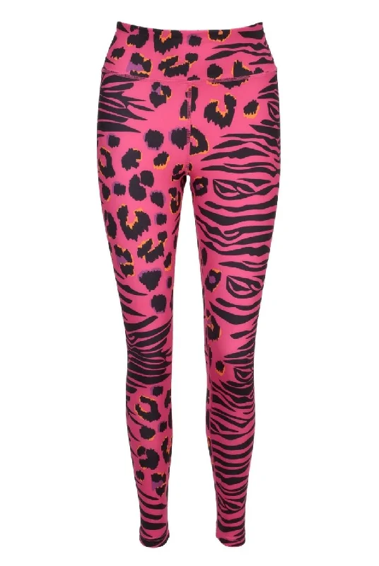 Women's Evening Apparel Crouching Tiger, Hidden Leopard!  Animal Print Yoga Pants