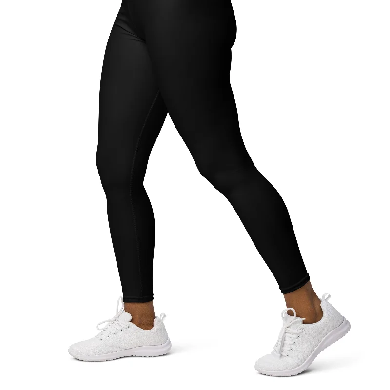 Trendy Street Style ELEVATED ESSENTIALS, BOOTY BOOSTING HIGH WAISTBAND LEGGING BLACK