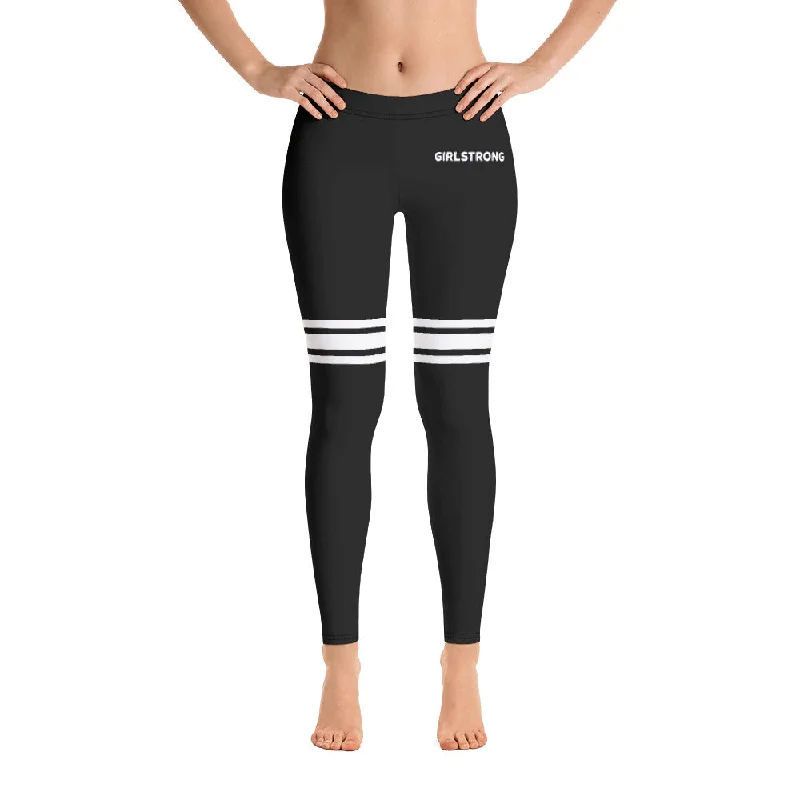 Women's Comfy Loungewear Outfit ELEVATED ESSENTIALS, SLIM AND SCULPT LEGGING THIGH HIGH BLACK