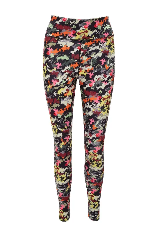 Imeless Style Fall-en In Love Camo Print Eco-Friendly Yoga Leggings