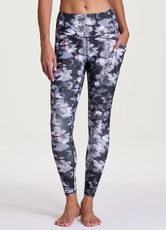 Women's Activewear Attire Floral Recharge Tech Flex Legging