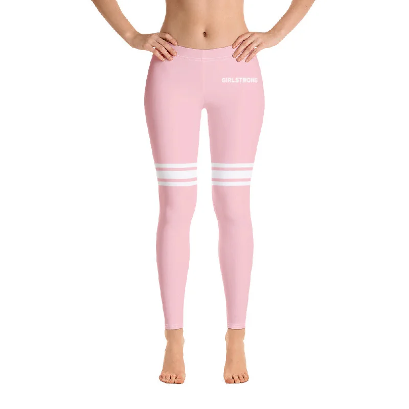 Timeless Women's Outfit ELEVATED ESSENTIALS, SLIM AND SCULPT LEGGING THIGH HIGH BALLET PINK