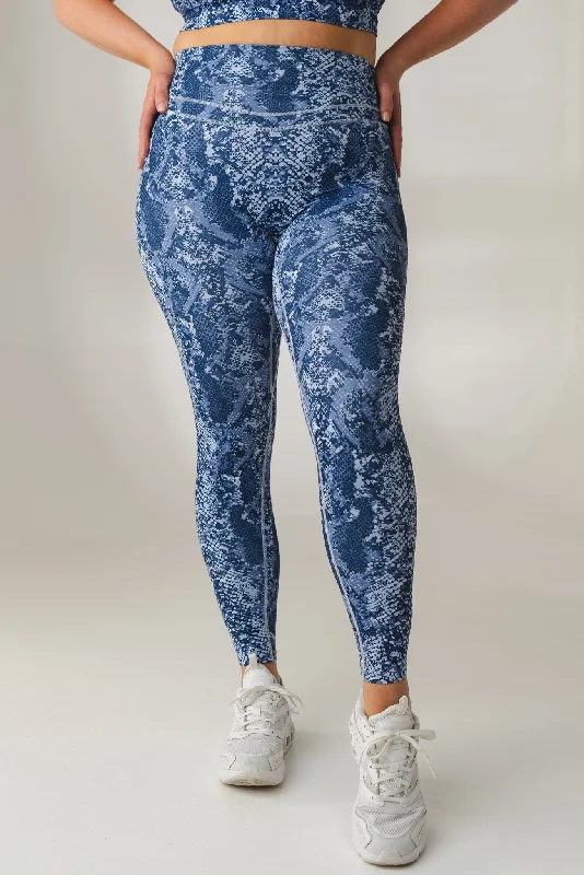 Elegant Women's Fashion Vitality Revive Pant - Sapphire Serpent