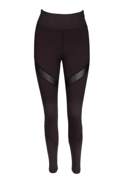 Women's Stylish Professional Apparel Stealth High Waisted Black Yoga Leggings