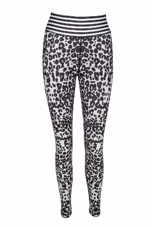 Trendy Street Style Clothing Wild Child High Waisted Animal Print Yoga Leggings